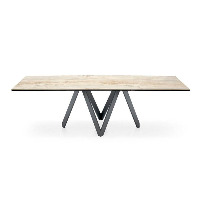 Cartesio CS4092-FR Fixed Table-Dining Tables-Calligaris New York Westchester