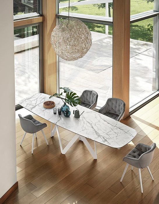 Cartesio CS4111-S Extendable Table-Dining Tables-Calligaris New York Westchester