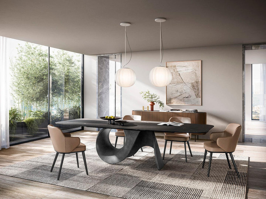 Seashell CS4141-FB Fixed Table-Dining Tables-Calligaris New York Westchester