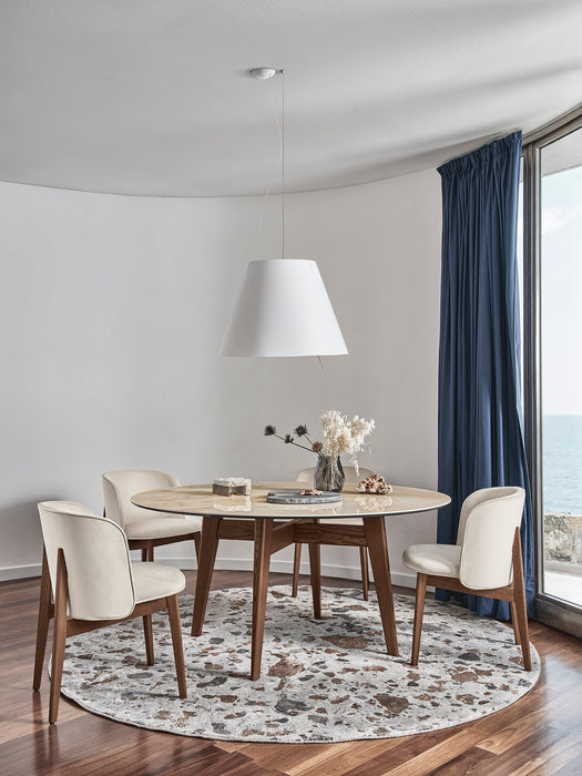 Abrey CS4127-FD Fixed Table-Dining Tables-Calligaris New York Westchester