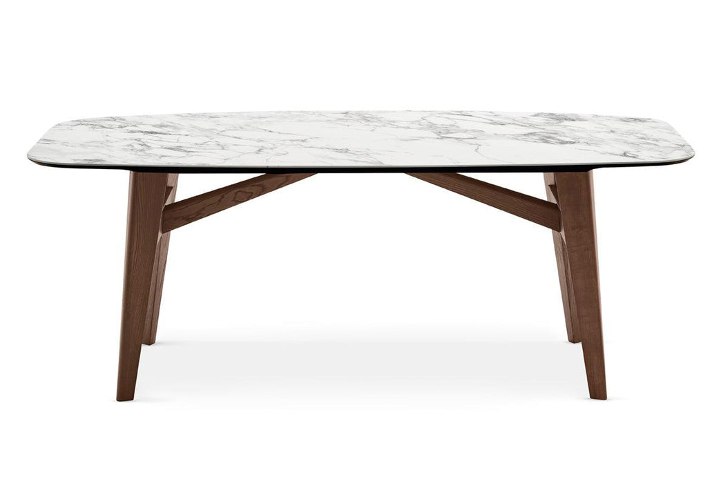 Abrey CS4127-FB Fixed Table-Dining Tables-Calligaris New York Westchester