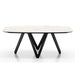Cartesio CS4092-FB Fixed Table-Dining Tables-Calligaris New York Westchester