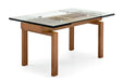 Hyper CS416-R 160 Extendable Table-Dining Tables-GTR TRANSPARENT-P201 WALNUT-Calligaris New York Westchester