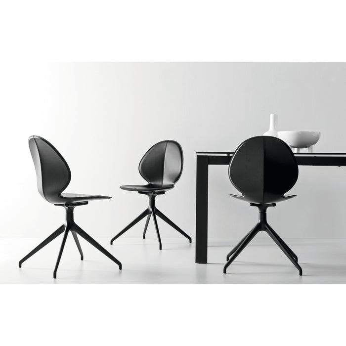 Basil CS1856 Swivel Dining Chair-Dining Chairs-Calligaris New York Westchester