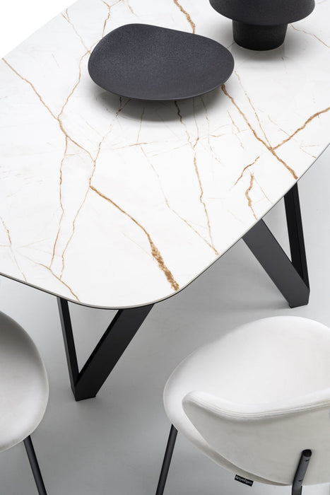 Cartesio CS4092-FB Fixed Table-Dining Tables-Calligaris New York Westchester