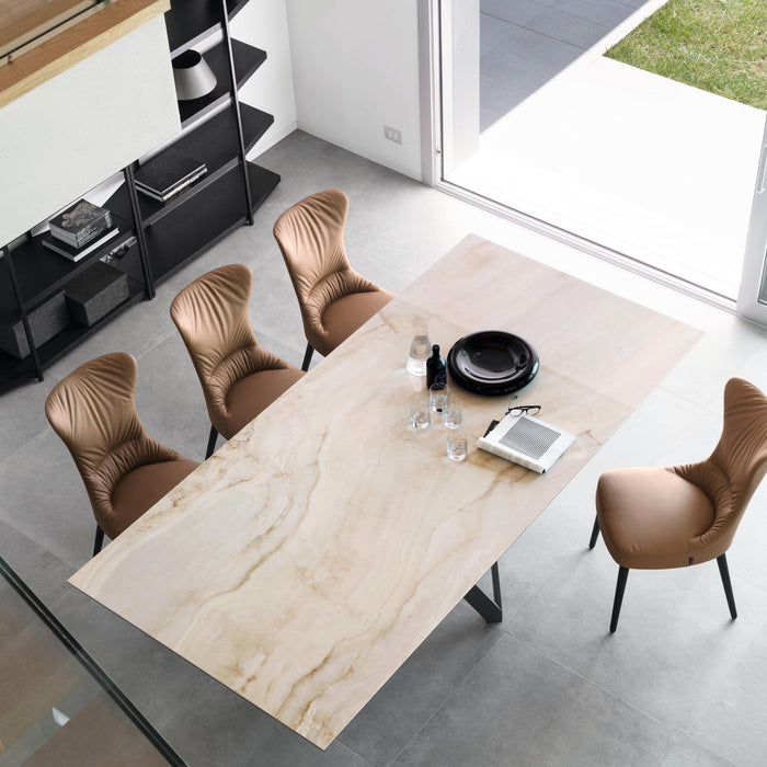 Cartesio CS4092-FR Fixed Table-Dining Tables-Calligaris New York Westchester
