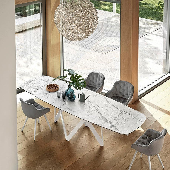 Cartesio CS4111-S Extendable Table-Dining Tables-Calligaris New York Westchester