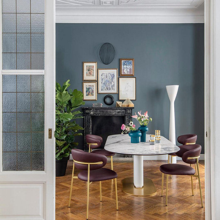 Cameo CS4124-FE Fixed Table-Dining Tables-Calligaris New York Westchester