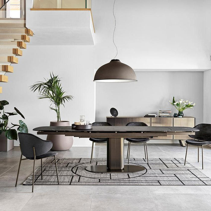 Cameo CS4124-S Extendable Table-Dining Tables-Calligaris New York Westchester