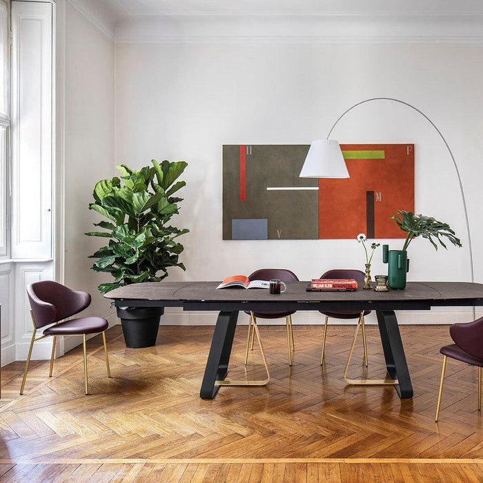 Sunshine CS4128-S Extendable Table-Dining Tables-Calligaris New York Westchester