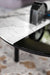 Bam CS5128-G Coffee Table-Coffee Tables-P9C SILK WHITE MARBLE-GMG GREY MIRROR-P15L MATT BLACK-Calligaris New York Westchester