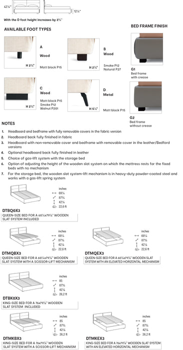 Austin CS6072 Bed-beds-Calligaris New York Westchester