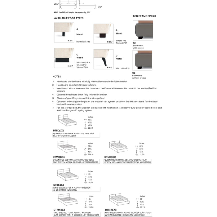 Austin CS6072 Bed-beds-Calligaris New York Westchester