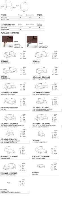 Carre CS3410 Modular Sofa-sofas-Calligaris New York Westchester