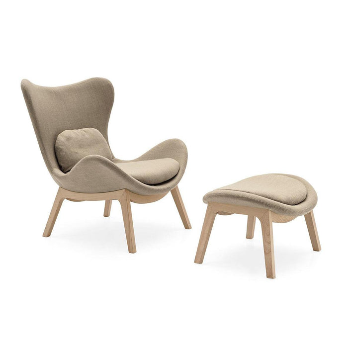 Lazy CS3373-W 1310 Lounge Chair-Lounge Chairs-Calligaris New York Westchester