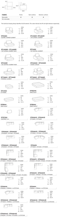 Lounge Y CS3435 Modular Sofa-sofas-Calligaris New York Westchester