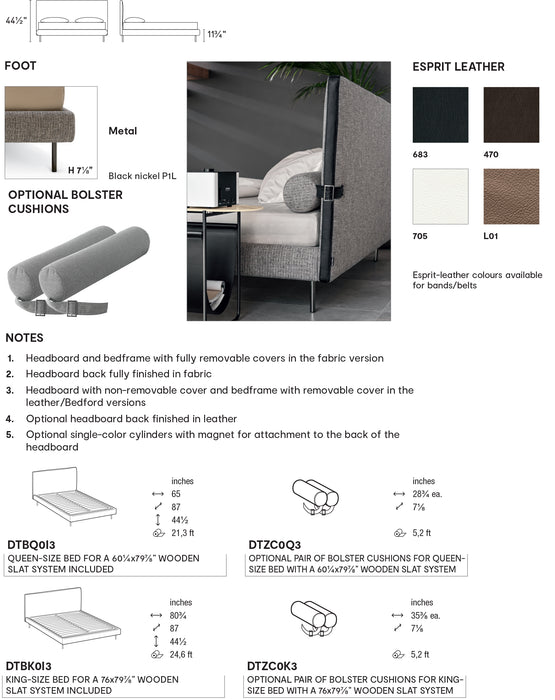 Mies CS6089 Bed-beds-Calligaris New York Westchester