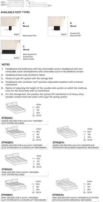 Portland CS6074 Bed-beds-Calligaris New York Westchester