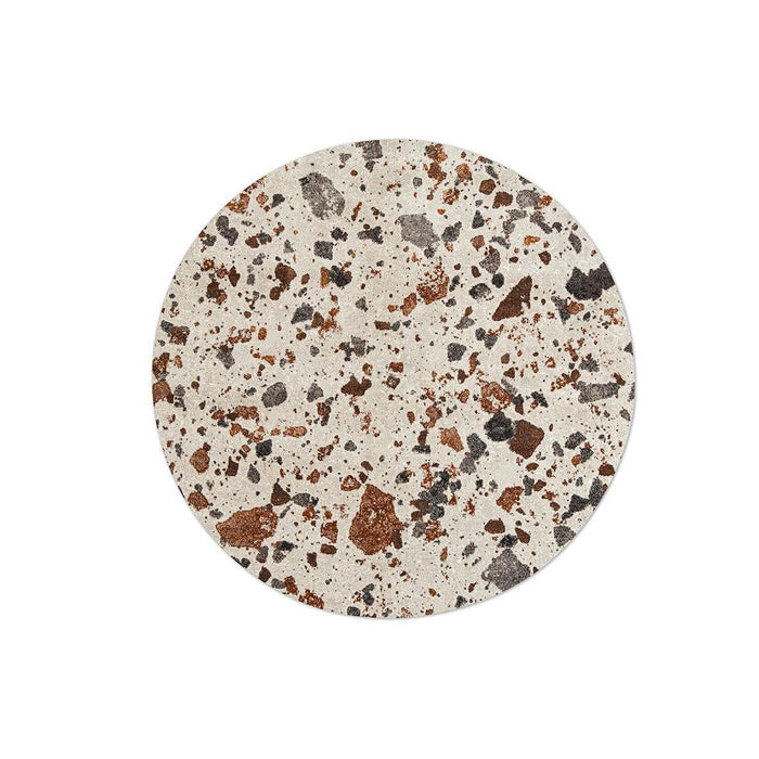 Terrazzo CS7208-A Rug-Rugs-M5I BEIGE/BROWN/GREY/BRICK RED-Calligaris New York Westchester