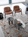 Terrazzo CS7208-A Rug-Rugs-M5I BEIGE/BROWN/GREY/BRICK RED-Calligaris New York Westchester